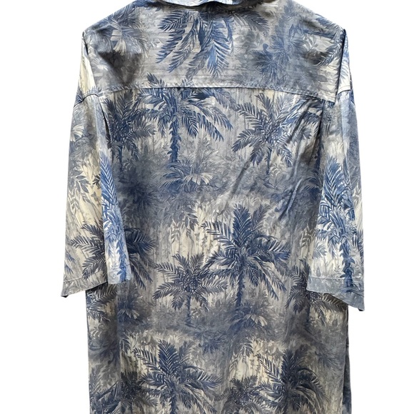Tommy Bahama Lindos Palms Camp Shirt Size 3XB - Picture 5 of 8